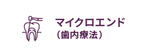 マイクロエンド（歯内療法）